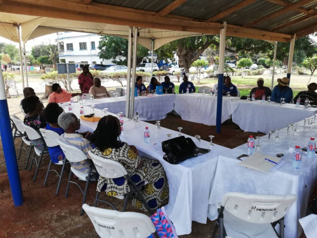 The LOSA 1965 – 1975 Decade Group hands over to the Association, the National LOSA Secretariat